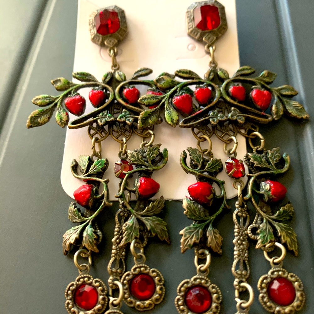 Banana bobs earrings